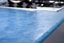 Ocean Blue Kitchen