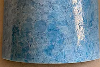 Sky Blue fire polished