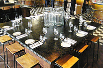 Champagne Brown Table